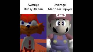 Bubsy 3D vs Super Mario 64 [upl. by Jereme945]