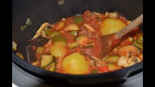 Ratatouille à ma façon recette cookeo [upl. by Neiluj]