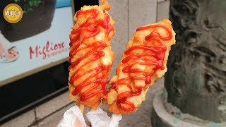 동대문 │ 감자 핫도그 │ Potato Corn Dog │ 한국 길거리 음식 │ Korean Street Food [upl. by Peterus]