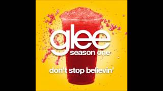 Glee  Dont Stop Believin DOWNLOAD MP3LYRICS [upl. by Tarr]