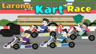 Larong Kart Race  Pinoy Animation [upl. by Bergmans612]