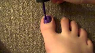 Tips and Tricks to Painting Toenails [upl. by Emina]