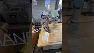 Amenda Bot making Coffee that taste…hmmm actually nice Haha holidays sanfrancisco coffee [upl. by Maziar]