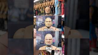 CUSTOM HEADS FOR YOUR WWE FIGURES wwefigures wrestlingfigures wwetoys wweactionfigures [upl. by Alatea]