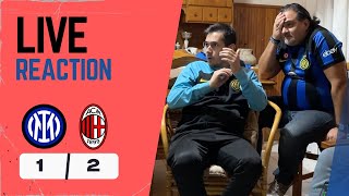 DELUSIONE COCENTE 😒 INTERMILAN 12 la LIVE REACTION [upl. by Shirlee]