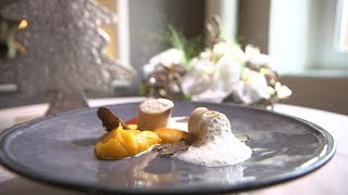 Recette de Noël  boudin blanc et purée de butternut  Météo à la carte [upl. by Cirdahc]