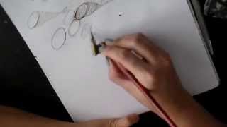 5 Pointed Pen Calligraphy 101 Beginners Drills [upl. by Artemisia735]