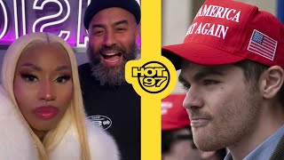 Is Ebro Now A Barb Opens Up On Convo w Nicki Minaj  Nick Fuentes Shares Antisemetic Quote [upl. by Nigem]