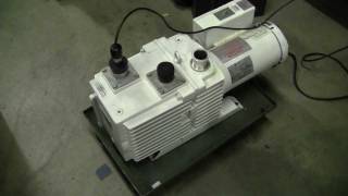 Leybold Trivac Model D30A Vacuum Pump [upl. by Teece]