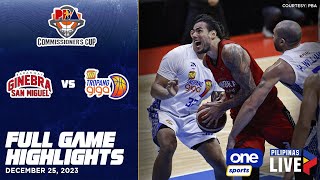 Brgy Ginebra vs TNT highlights  PBA Season 48 Commissioners Cup  Dec 25 2023 [upl. by Des]