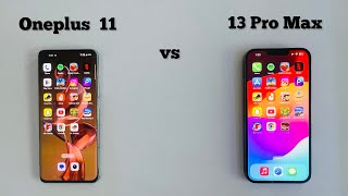 iphone 13 Pro Max vs Oneplus 11  Speed Test [upl. by Ruskin]