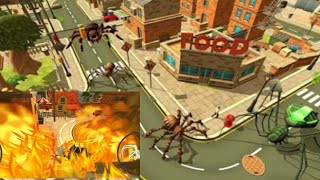 Spider Simulator Amazing City II Walktrought For Android amp Ios [upl. by Avilla]