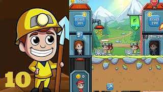 idle Miner tycoon walkthrough 10 with Titans Thunder Arcade🕹️ android mining minecraft minivlog [upl. by Humo592]