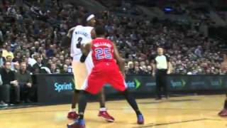 Elliot Williams dunks on Kenyon Martin [upl. by Ormiston]