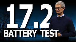 iOS 172 Battery Life  Battery Drain  Battery Performance Test [upl. by Snell201]