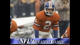 The NFLs Greatest Games  The Drive  1986 AFC Championship HD [upl. by Ettedranreb]