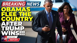 🚨BREAKING The Real Reason The Obamas Just Fled The Country On Private Jets Has Everyone Talking Now [upl. by Pelpel641]