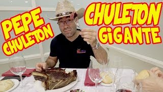 Chuletón Gigante Dry Aged  Pepechuletón  24 kilos  Carnicería La Despensa [upl. by Asirralc67]