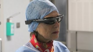 Google Glass in sala operatoria Humanitas il primo ospedale in Italia [upl. by Tnaryb]