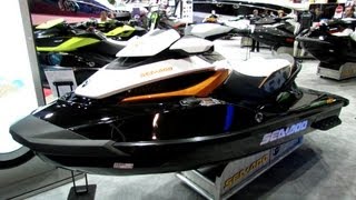 2013 SeaDoo RXT 260 Ultra Performance Jet Ski  Walkaround  2013 Montreal Boat Show [upl. by Nonie]