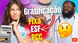 Gratificação fixa entra no cálculo do Piso Salarial função de ESF como gratificação entra na conta [upl. by Dugaid449]