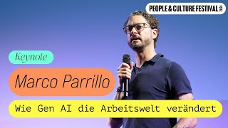 PCF24  Keynote quotWie Gen AI die Arbeitswelt verändertquot [upl. by Auhesoj917]