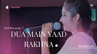 Anushkas❤️‍🔥 real voice Feel this song 🥀 song anushkasen love [upl. by Ennayk434]