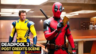 Deadpool and Wolverine Post Credits Scene Explained  Deadpool 3 Ending Explained  Starftlove [upl. by Tosch811]