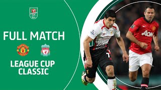 SUAREZ BACK AFTER BITE BAN  Manchester United v Liverpool League Cup classic in full [upl. by Hardej]