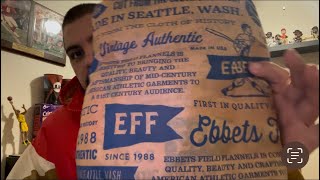 Ebbets Field Flannels Shirt Unboxing San Francisco Seals amp Oakland Commuters [upl. by Nallad]