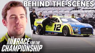 Meet the NASCAR Drivers Ryan Blaney  Race For The Championship  USA Network [upl. by Quartana]