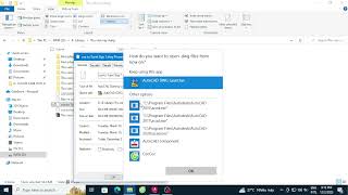 Lỗi không thể mở file cad bằng cách nhấp đôi chuột vào file [upl. by Carlynne]