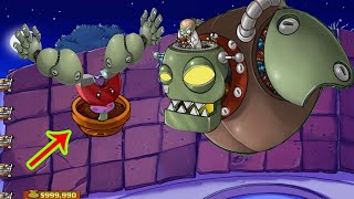 Plants vs Zombies  Cob Cannon Magnet shroom vs Dr Zomboss [upl. by Eidolem327]