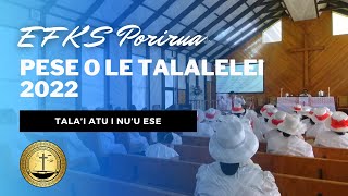 EFKS Porirua Pese o le Talalelei 2022 [upl. by Spada]