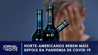 Alcoolismo aumenta nos Estados Unidos  Jornal da Noite [upl. by Mohandis]