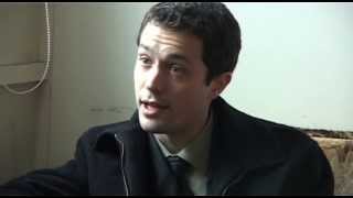 Christian Coulson Interview  I Am Nasrine 2012 [upl. by Eilarol]