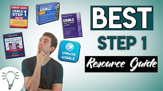 The BEST USMLE Step 1 Resources [upl. by Niuqauj]