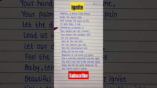 Ignite K391 amp Alan Walker shorts fyp alanwalker ignite songlyrics song lyrics englishsongs [upl. by Ydasahc261]