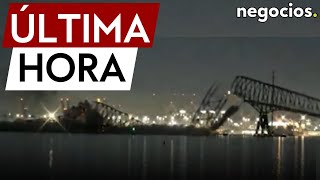 ÚLTIMA HORA  Un barco derriba el mayor puente de Baltimore y provoca cientos de víctimas [upl. by Donall]