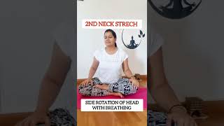 4 correct Yoga Streches for healthy Neck amp Neck stiffness Neck pain [upl. by Rochella219]