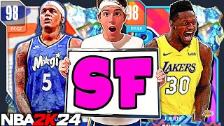 RANKING THE TOP 10 SMALL FORWARDS IN NBA 2K24 MyTEAM [upl. by Stig]