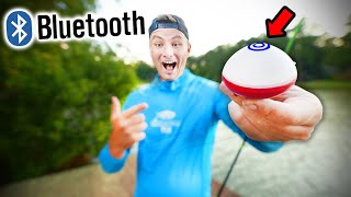 Worlds First BLUETOOTH Fishing iBOBBER It FINDS Fish [upl. by Ellehcem]