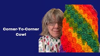 CornerToCorner Crochet Cowl [upl. by Alma]