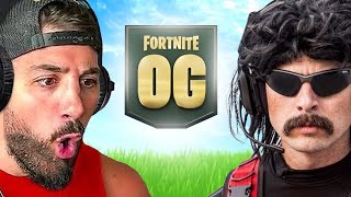 My FIRST stream with DrDisrespect in 3 years OG Fortnite [upl. by Ilujna]