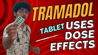 Tramadol tablet uses in Telugu  DrMukeshleohealth medicine pharmacy [upl. by Neelak]