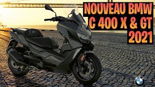 ✅BMW C 400 GTX 2021✅ vraiment cher  mais pas mal daméliorations  MOTOACTU [upl. by Ahseyk88]