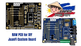 JuanFi Raw PCB Walktrough [upl. by Eyllib510]