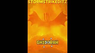 Ghidorah VS Mechagodzilla monsterverse godzilla fyp wisedit [upl. by Eiggam]