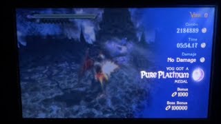 Bayonetta2ベヨネッタでロダン戦 絶望＋ハンドガン Pure Platinum [upl. by Clemmie]