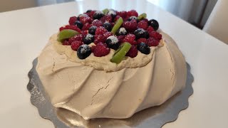 Pavlova torta na moj nacin  najukusnija torta ikada [upl. by Modeerf]